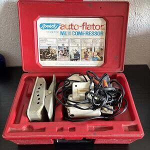 vintage W.R. Brown Corp. Autoflator 12-Volt DC Mini Compressor - Untested
